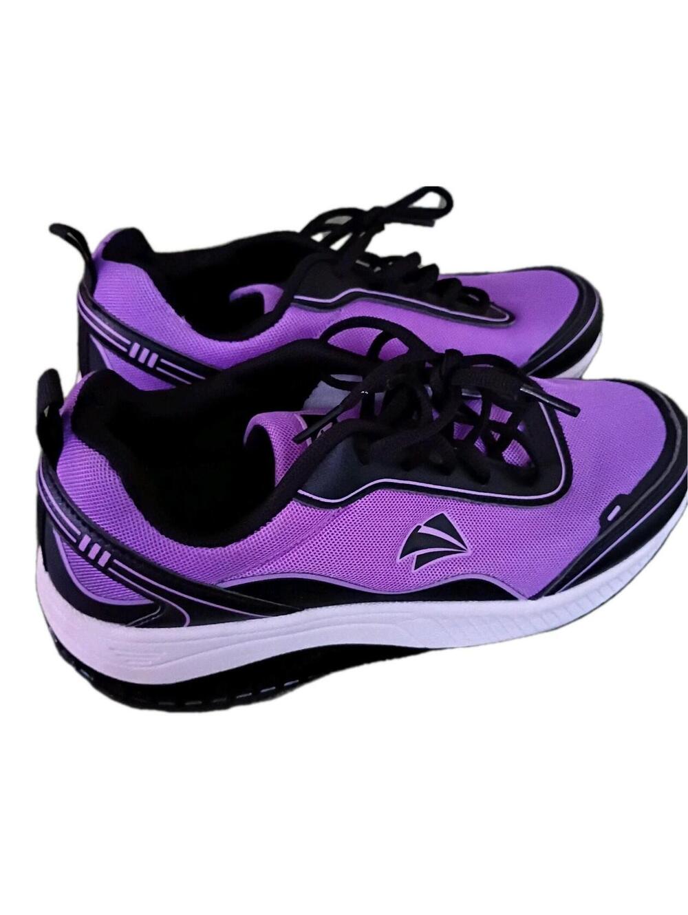 AOV Women's Size 9 Arch Support Walking Running Shoes Purple Comfort Sneakers